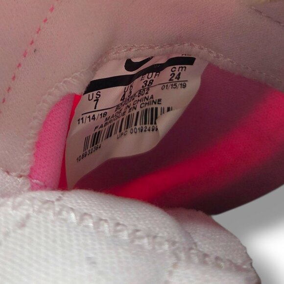 Nike Blazer Rebel Mid Sneakers Womens 7 Pink Skateboard BQ4022-602 - Picture 9 of 9